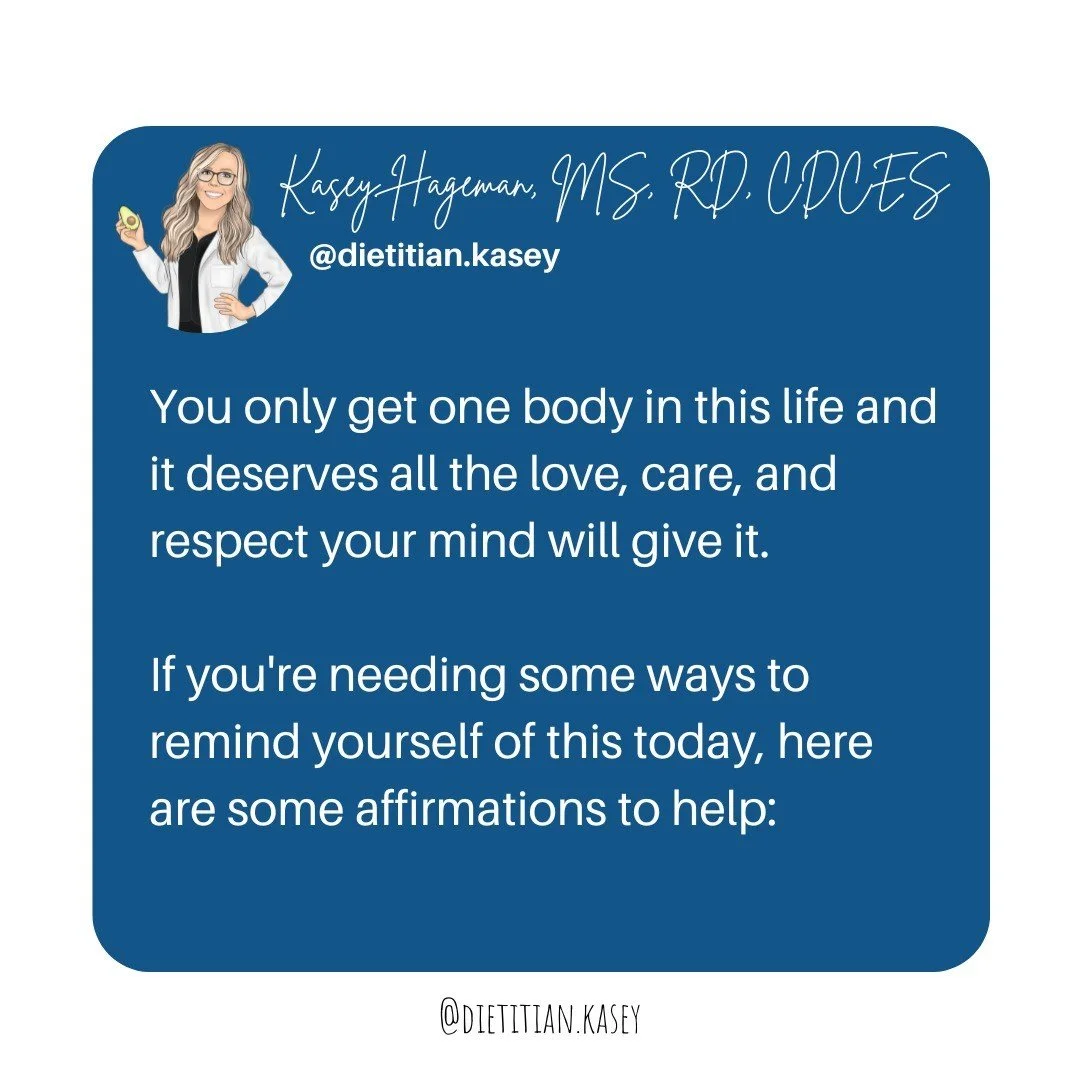 At this point in your life, and journey, you've probably had a lot of different feelings about your body. You may have felt frustrated at times, disappointed, proud, satisfied, and anything in between.

Regardless of what your body does or doesn't do