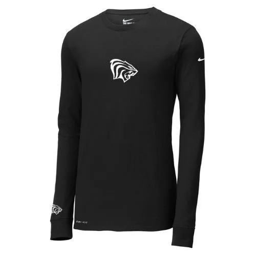 NIKE Dri-FIT COTTON/POLY LONG SLEEVE TEE