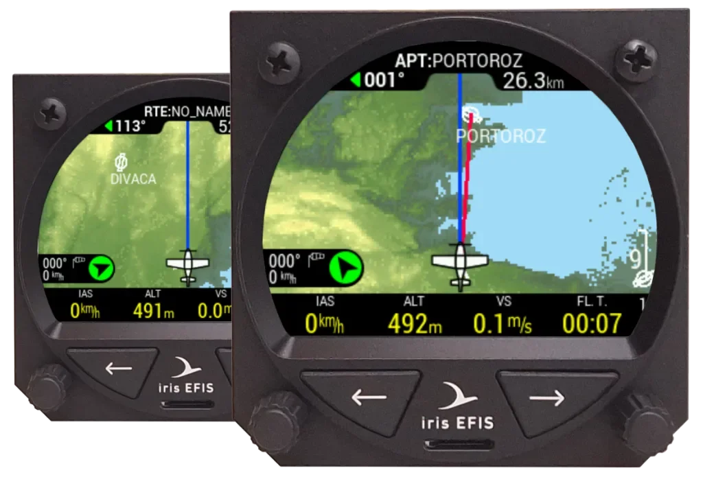 irisページ LX IRIS EFIS | Digital Airspeed, Altitude & VSI Display — Mini-Max USA