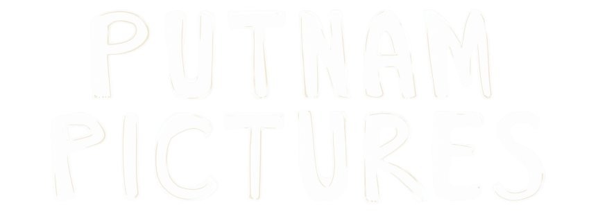 White hand-drawn text that reads "PUTNAM PICTURES" on a black background.