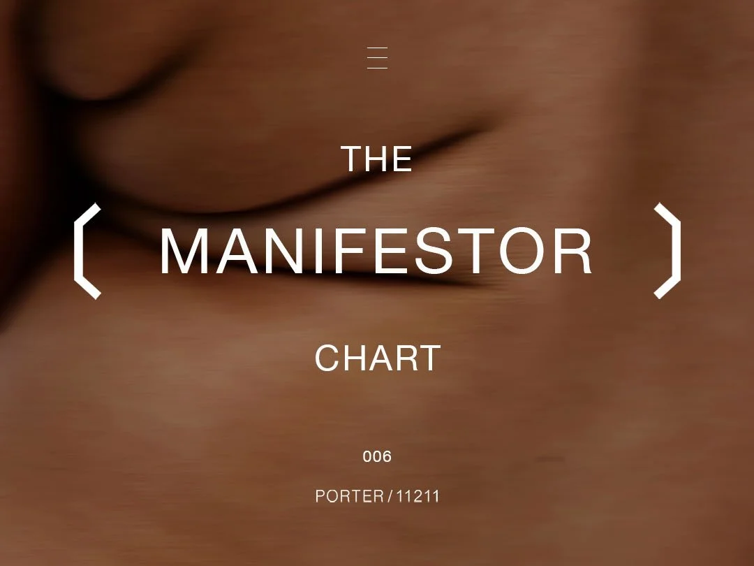 THE MANIFESTOR CHART