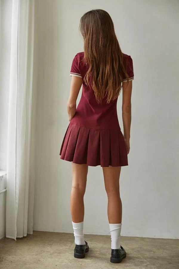 Cotton_Pleated_Shirt_Dress_Wine_Back_Full.jpg