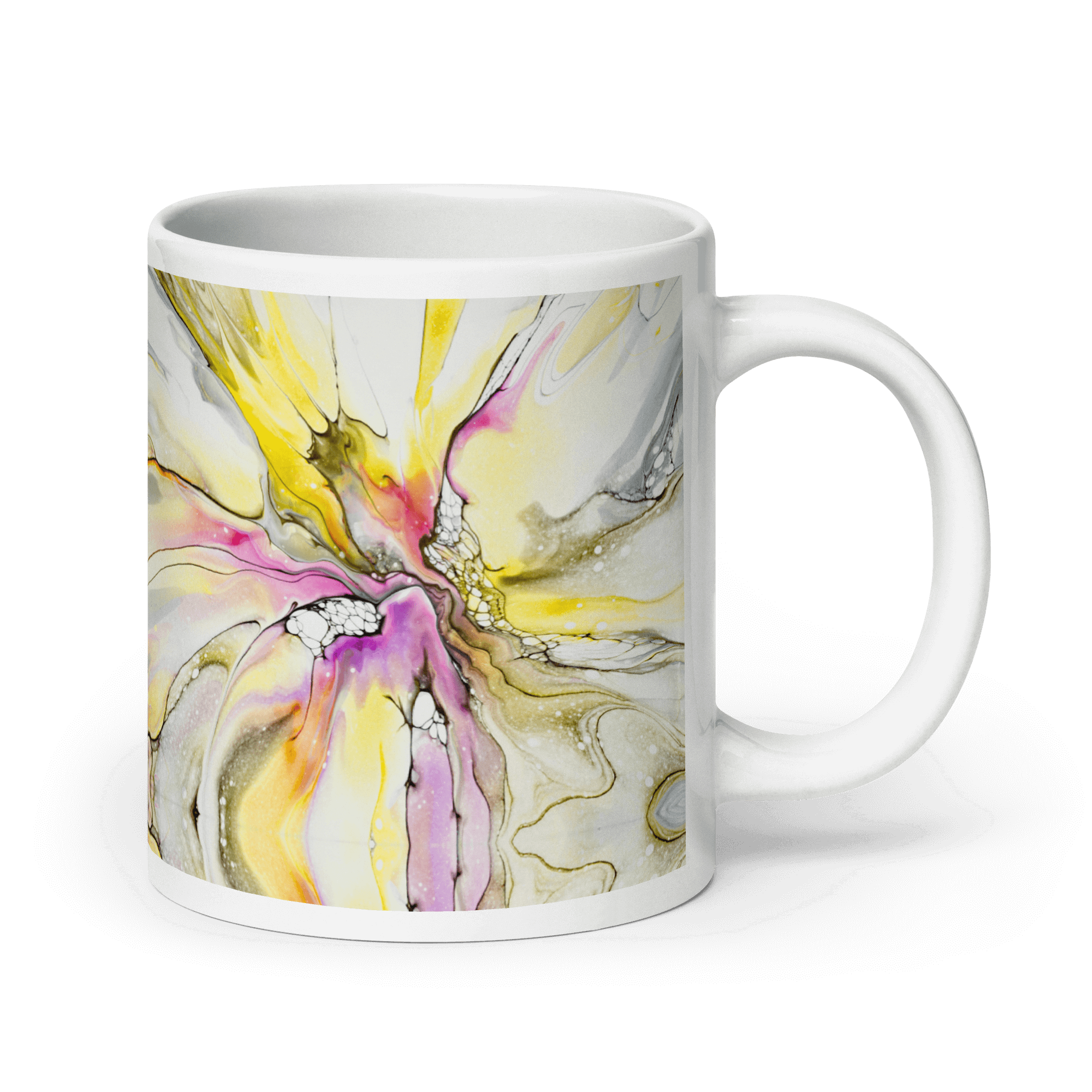 White Glossy Mug #2 (3 sizes)