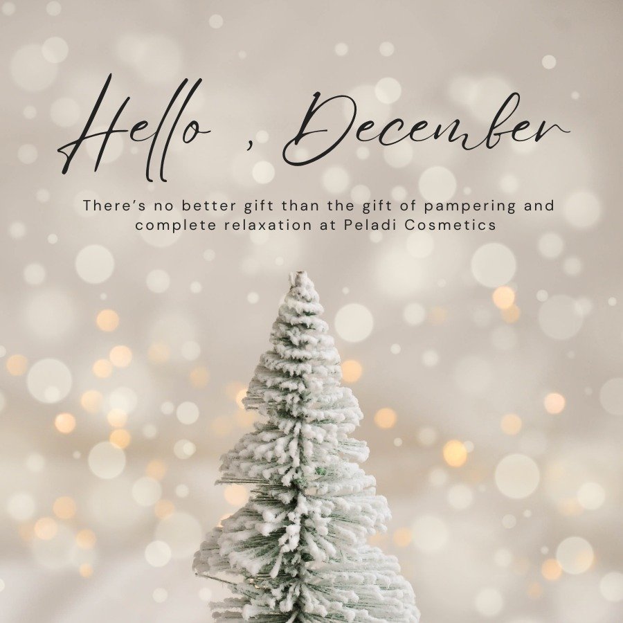 Hello, December! ❄️
Christmas is just 24 days away, and there&rsquo;s no better gift than the gift of pampering and complete relaxation. Treat your loved ones &mdash; or yourself &mdash; to professional services at Peladi Cosmetics.

Our clinic is se