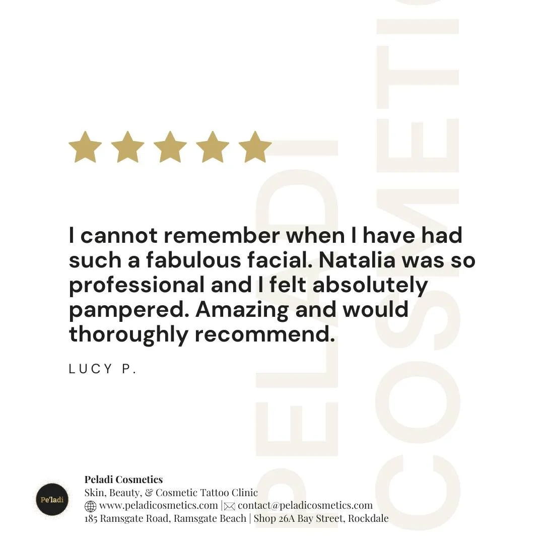 Reviews like this remind us why we do what we do ✨
There is nothing more special than knowing someone left feeling truly pampered, relaxed, and cared for. Natalia&rsquo;s facials are more than just a treatment &mdash; they&rsquo;re an experience buil