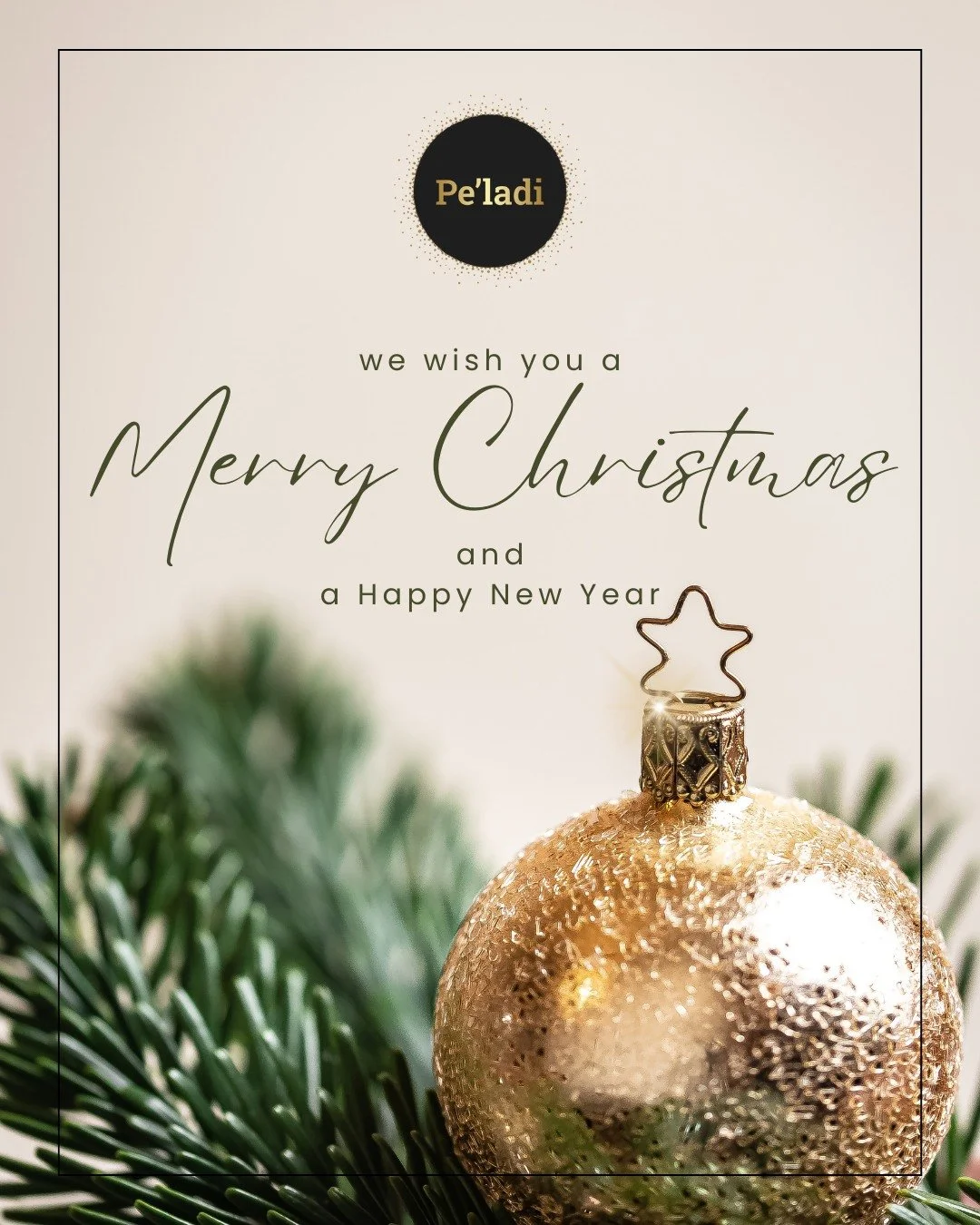 To our valued clients,

Wishing you a Christmas filled with peace, warmth, and moments that touch your heart.
Thank you for trusting us this year &mdash; your support means more than words can express.

May this season bring joy to your home, comfort