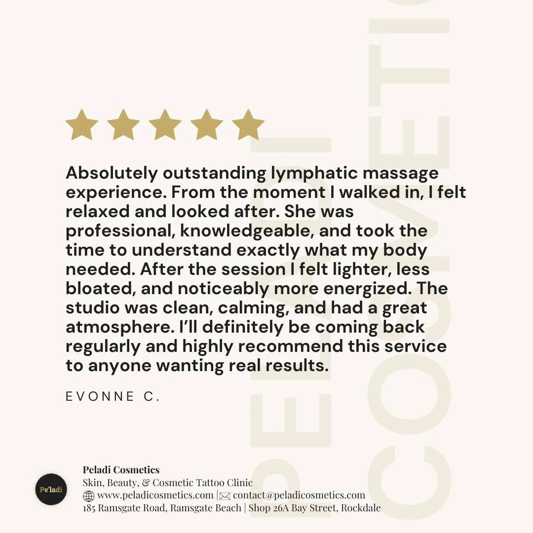 Thank you for choosing Peladi Cosmetics 🖤

Your trust means everything to us. Every time you walk through our doors, you&rsquo;re not just booking a treatment &mdash; you&rsquo;re choosing to invest in yourself, your wellness, and your confidence.

