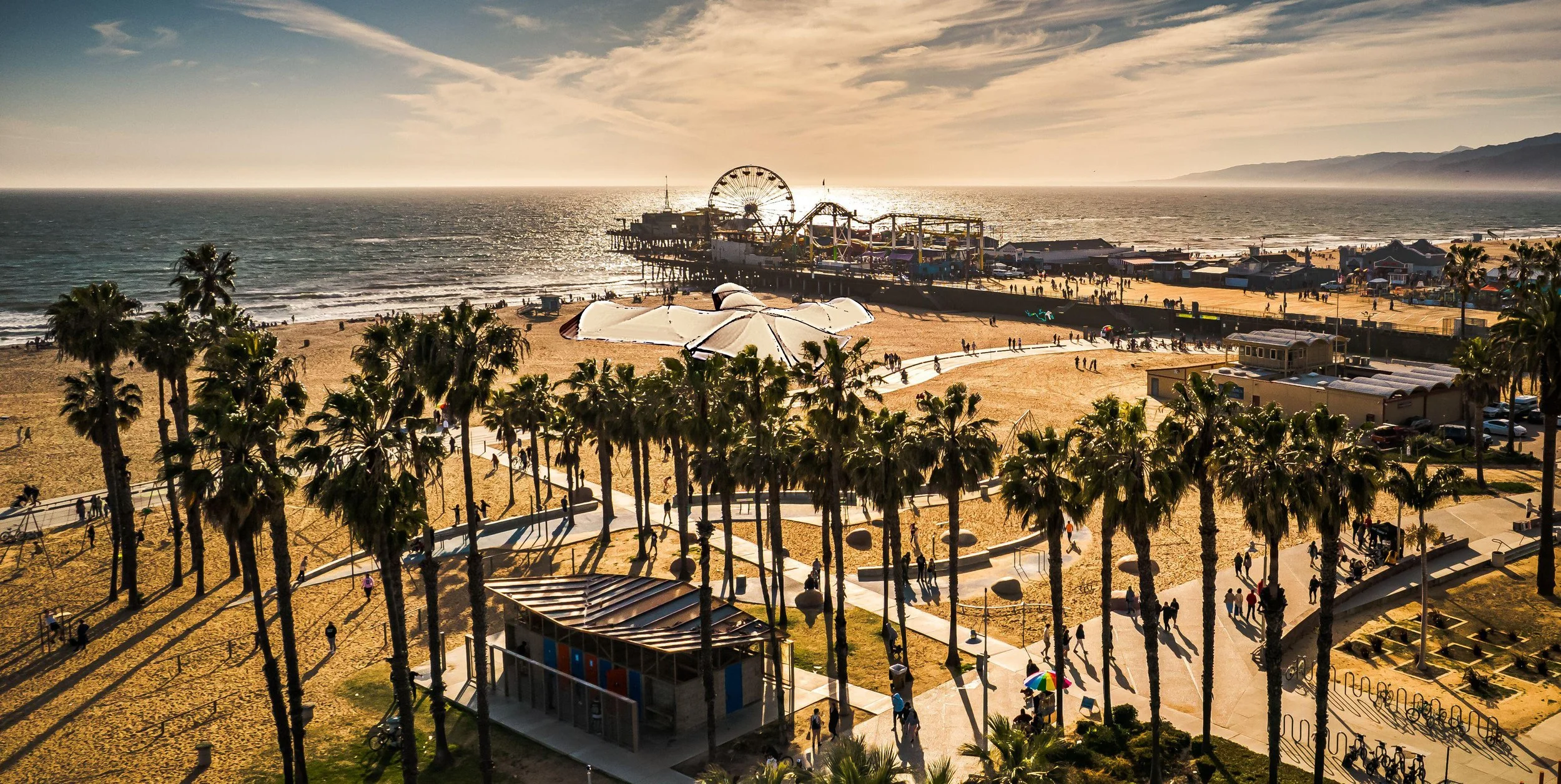 Plus, get tons of free media exposure from nearby IOC broadcast booths showing the pier