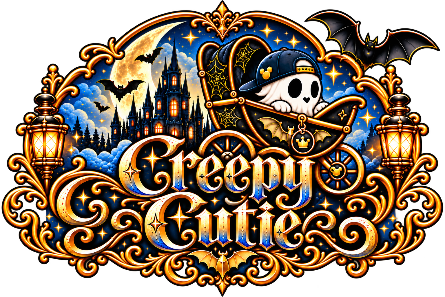 Creepy Cutie Gothic Halloween Emblem.png