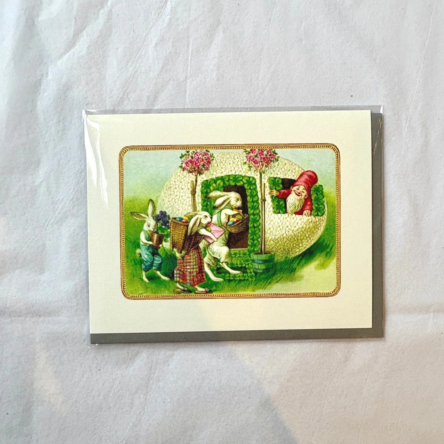 Easter Egg Home with Gnome