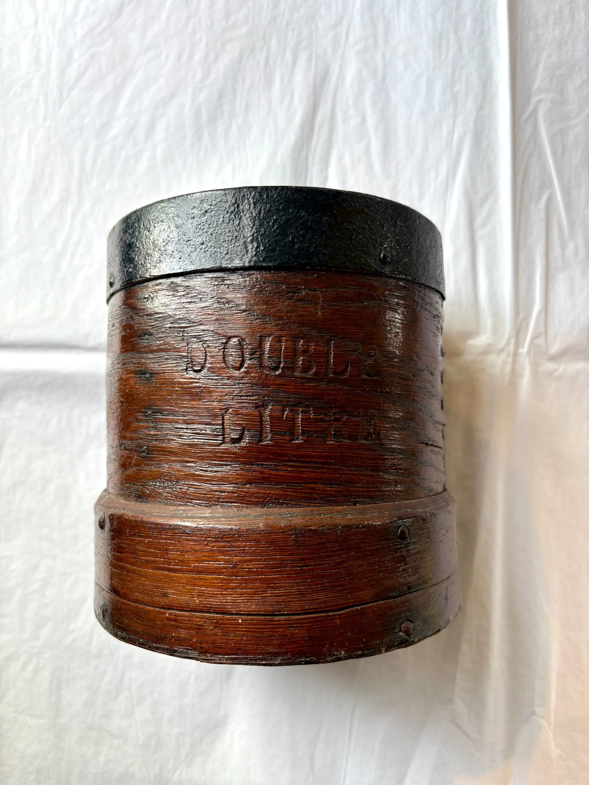 Antique French Wheat Measure