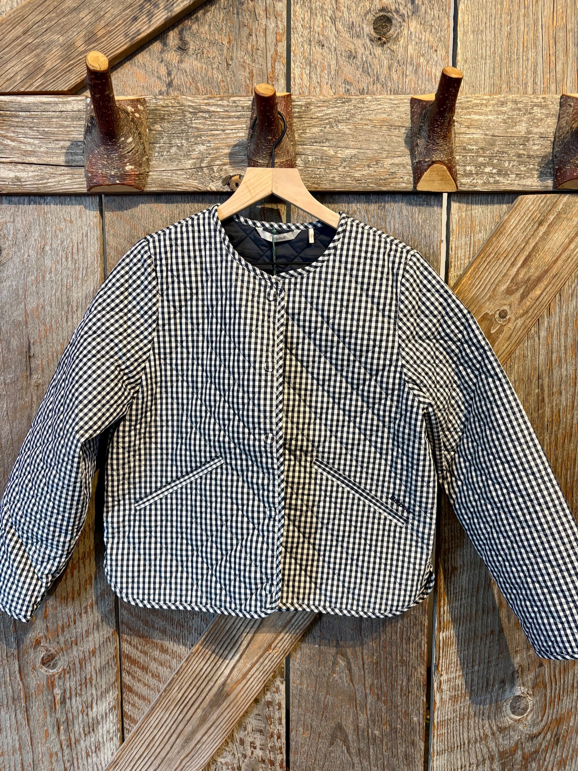 Barbour Women's Cashel Gingham Jacket