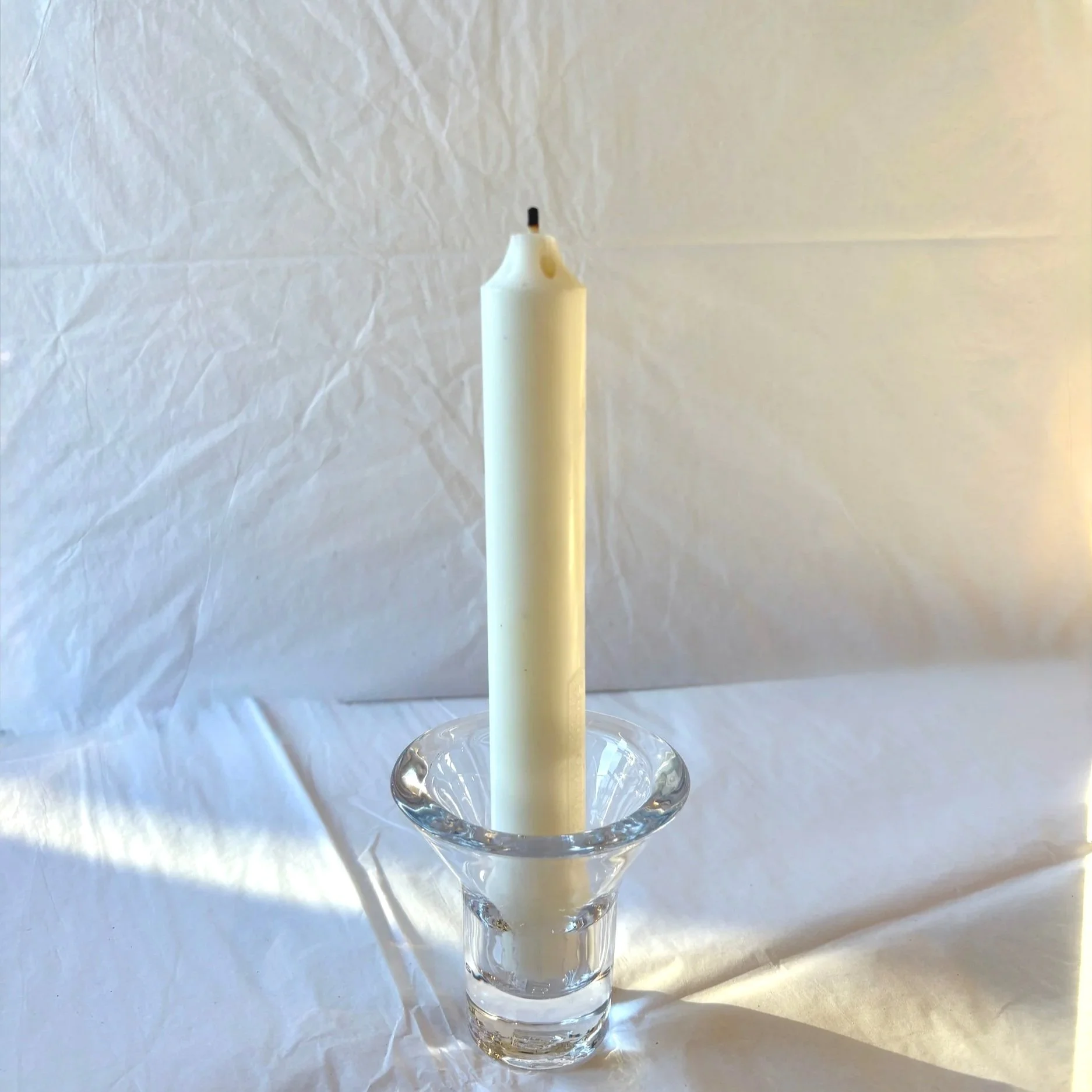 Lumi Glass Taper Holder