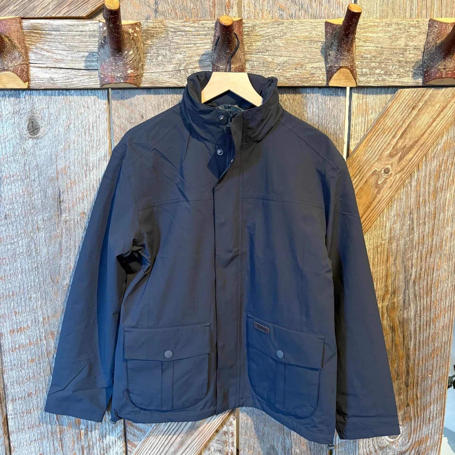 Barbour Men's Sander Waterproof Jacket - Navy