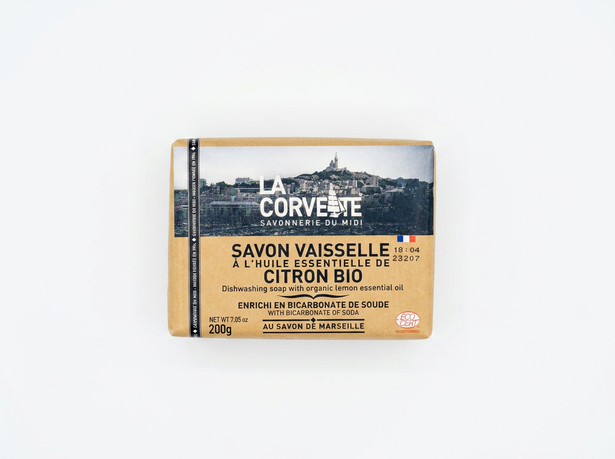 Le Corvete Eco Dishing Washing Bar Soap
