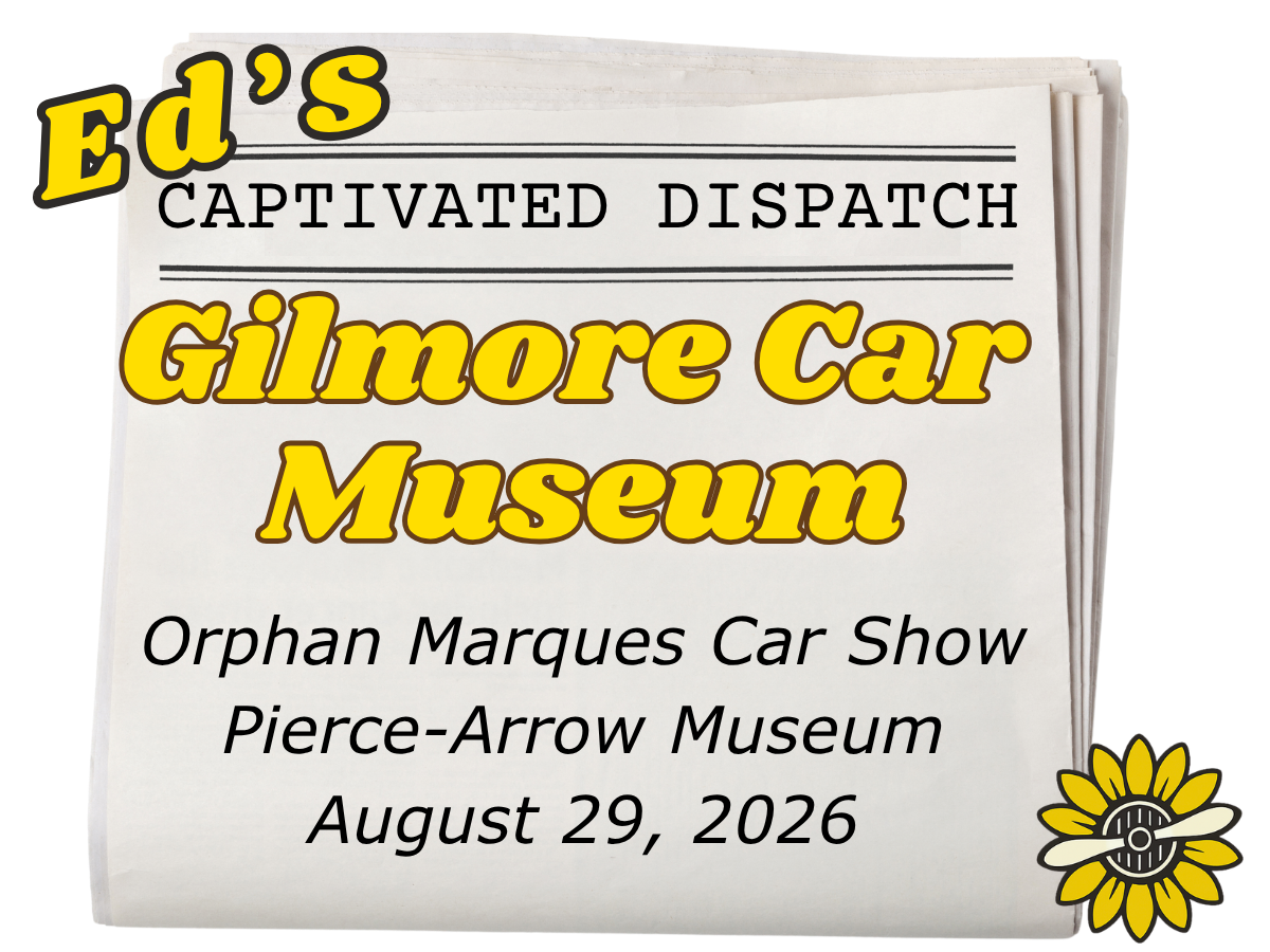 September-October 2026-Gilmore Museum, Orphan Car Show