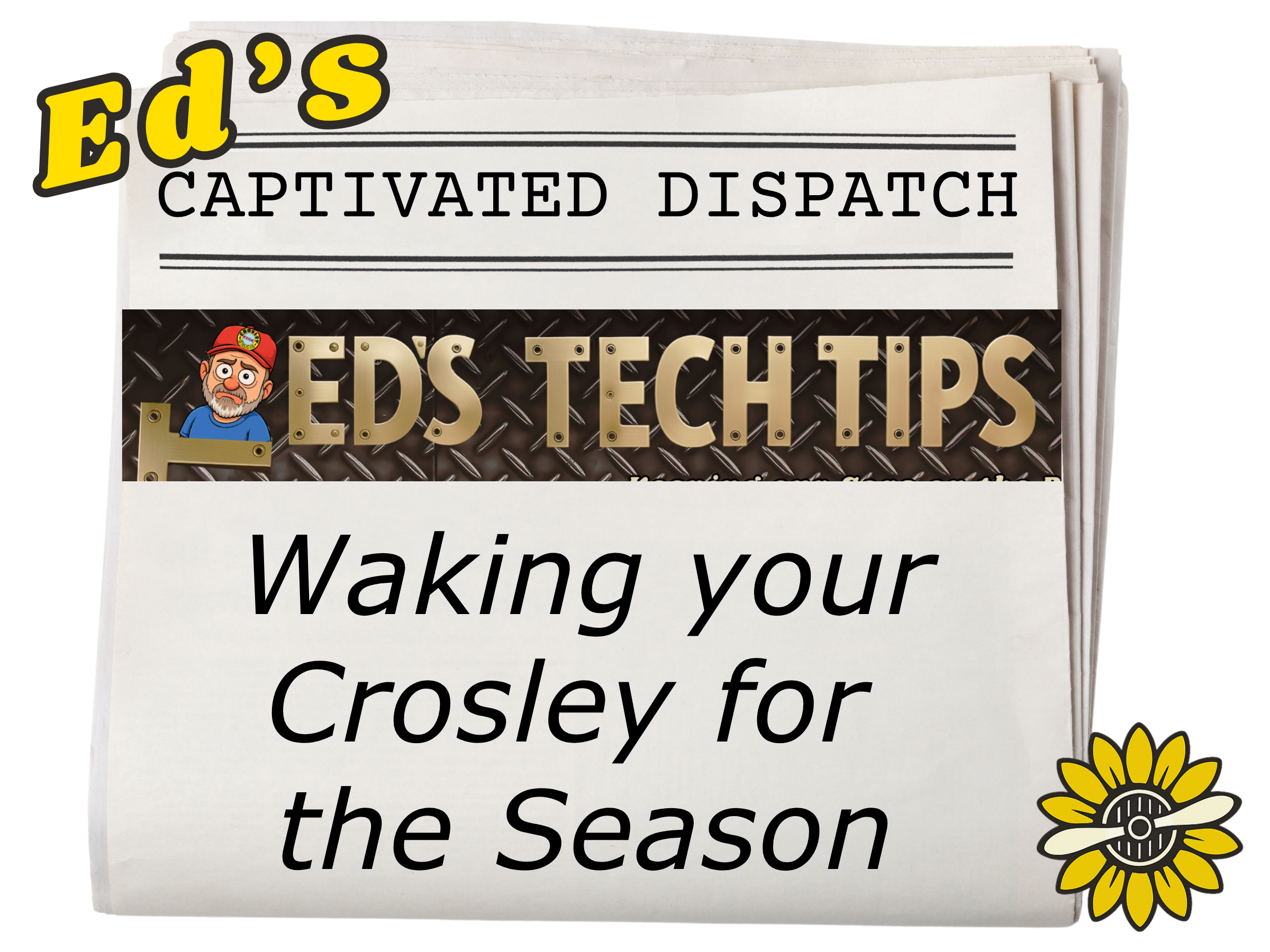 June 2026-Tech Tips - Waking your crosley for the season