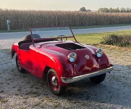 Hunter Mischler's restored 1951 Crosley Super Sports.