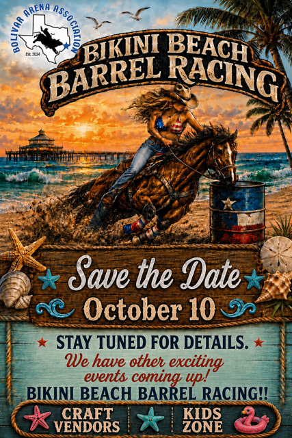 Bikini Beach Barrel Racing 