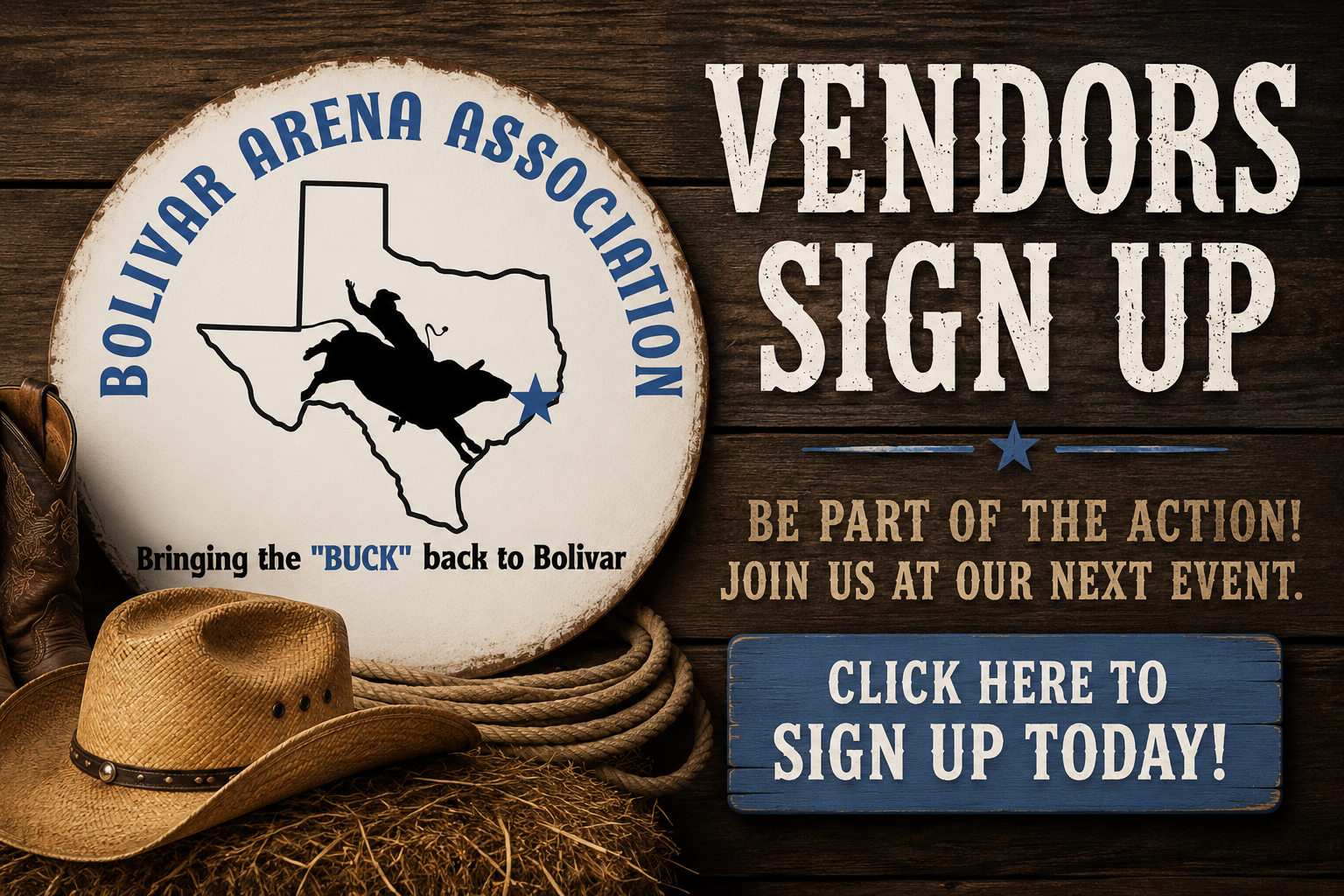 Vendor sign-up 