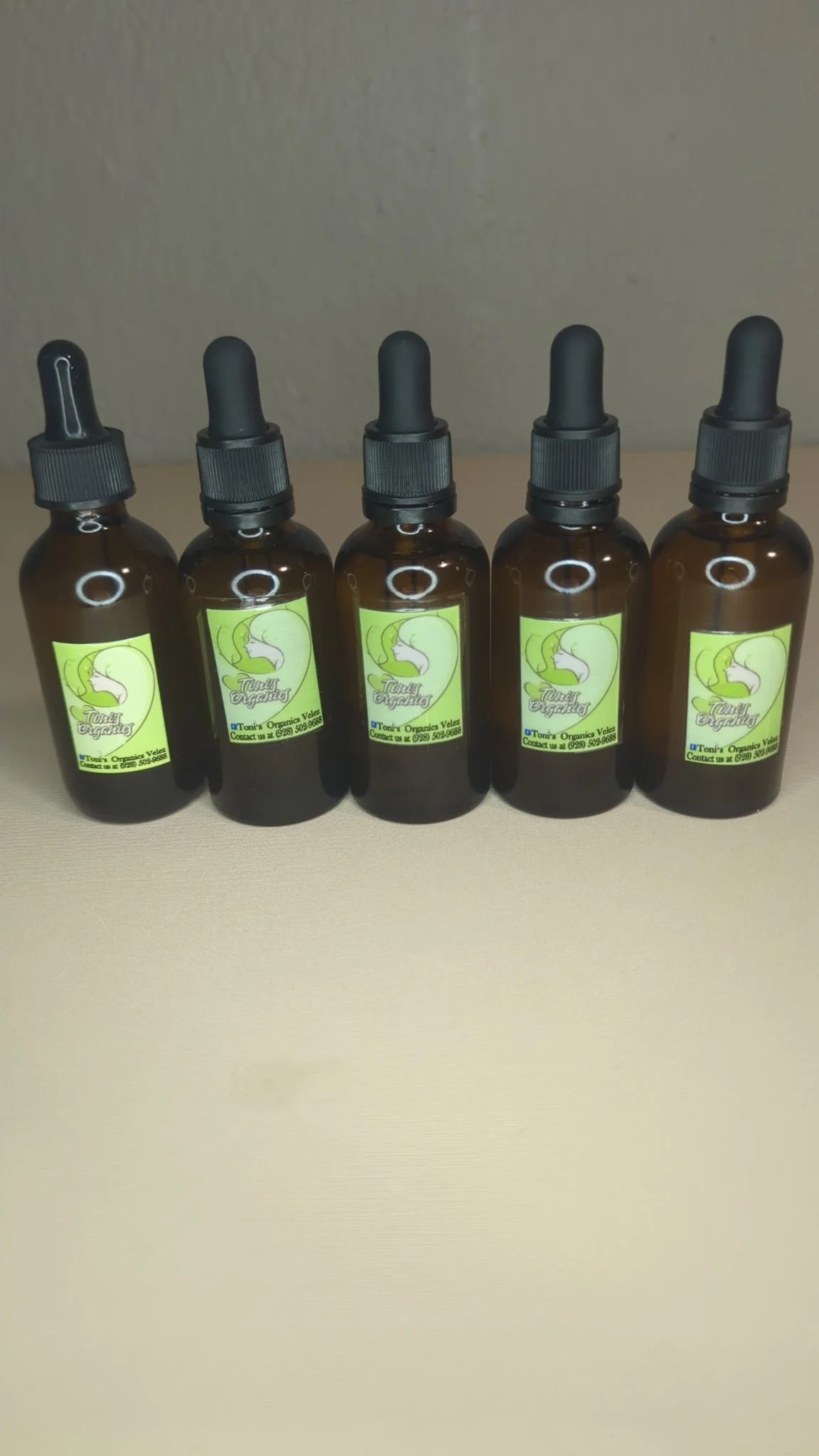 Toni's Organic Hair Oil