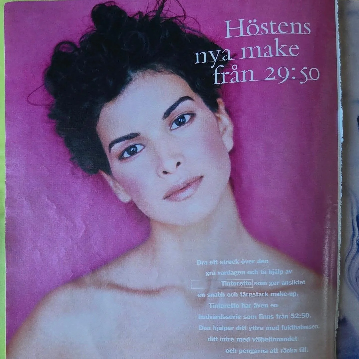 Thank you  @lazy_butfashioncrazy. I&rsquo;ve never seen this image. 
&bull;
Throwback to 1994: Venezuelan model Patricia Vel&aacute;squez for H&amp;M make up. Long before she captivated global audiences on the big screen, Vel&aacute;squez made waves 