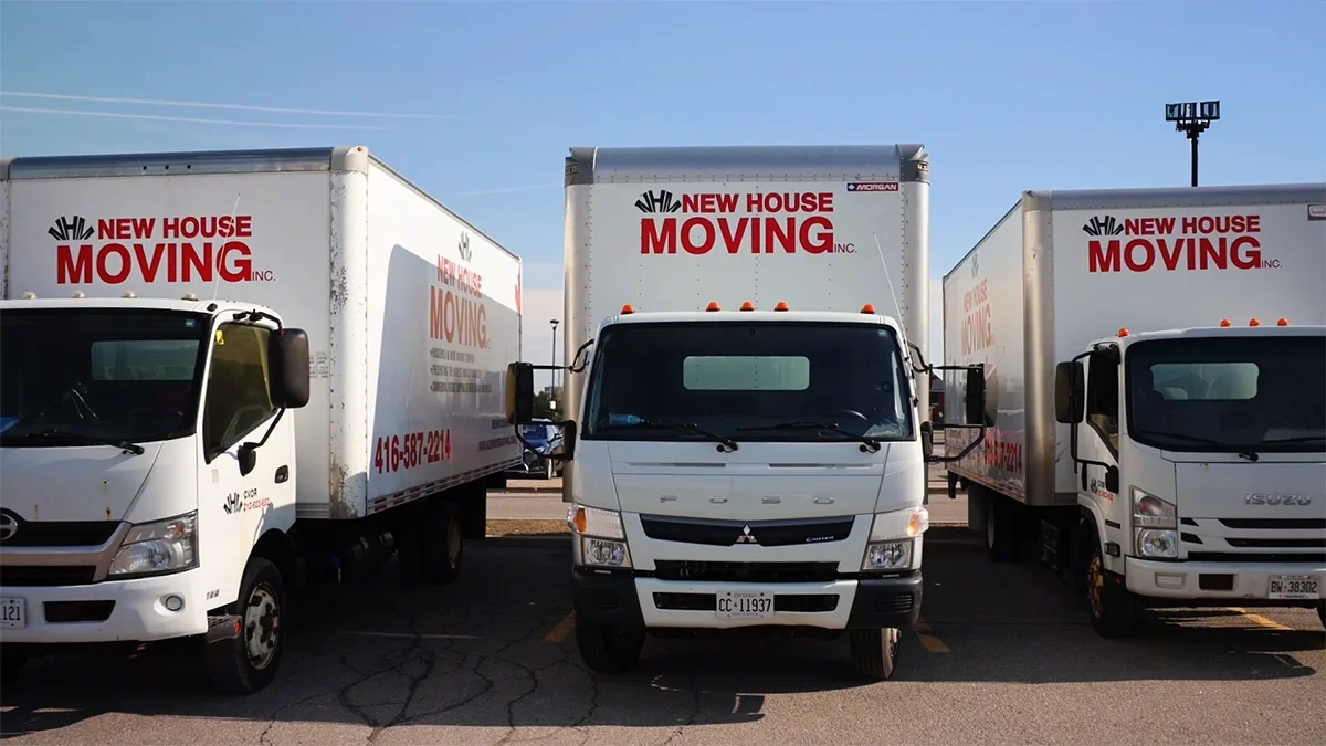 Contact New House Moving today for trusted Toronto movers with fully equipped moving trucks serving residential and commercial moves across the GTA.