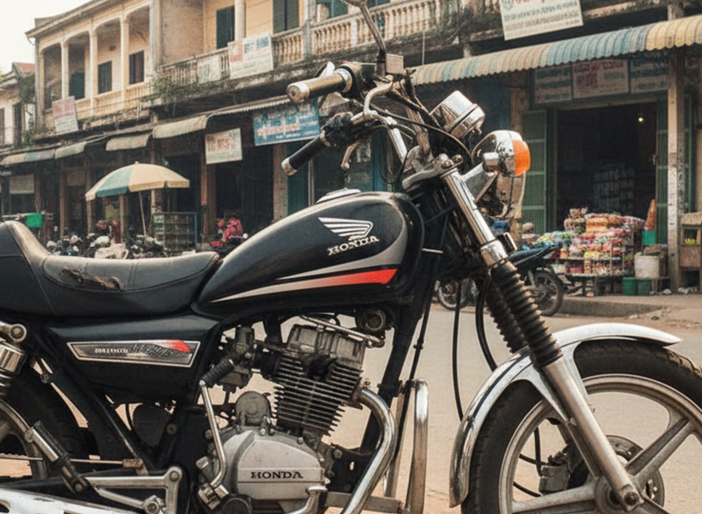 Honda CM250 (Vietnamese plate)