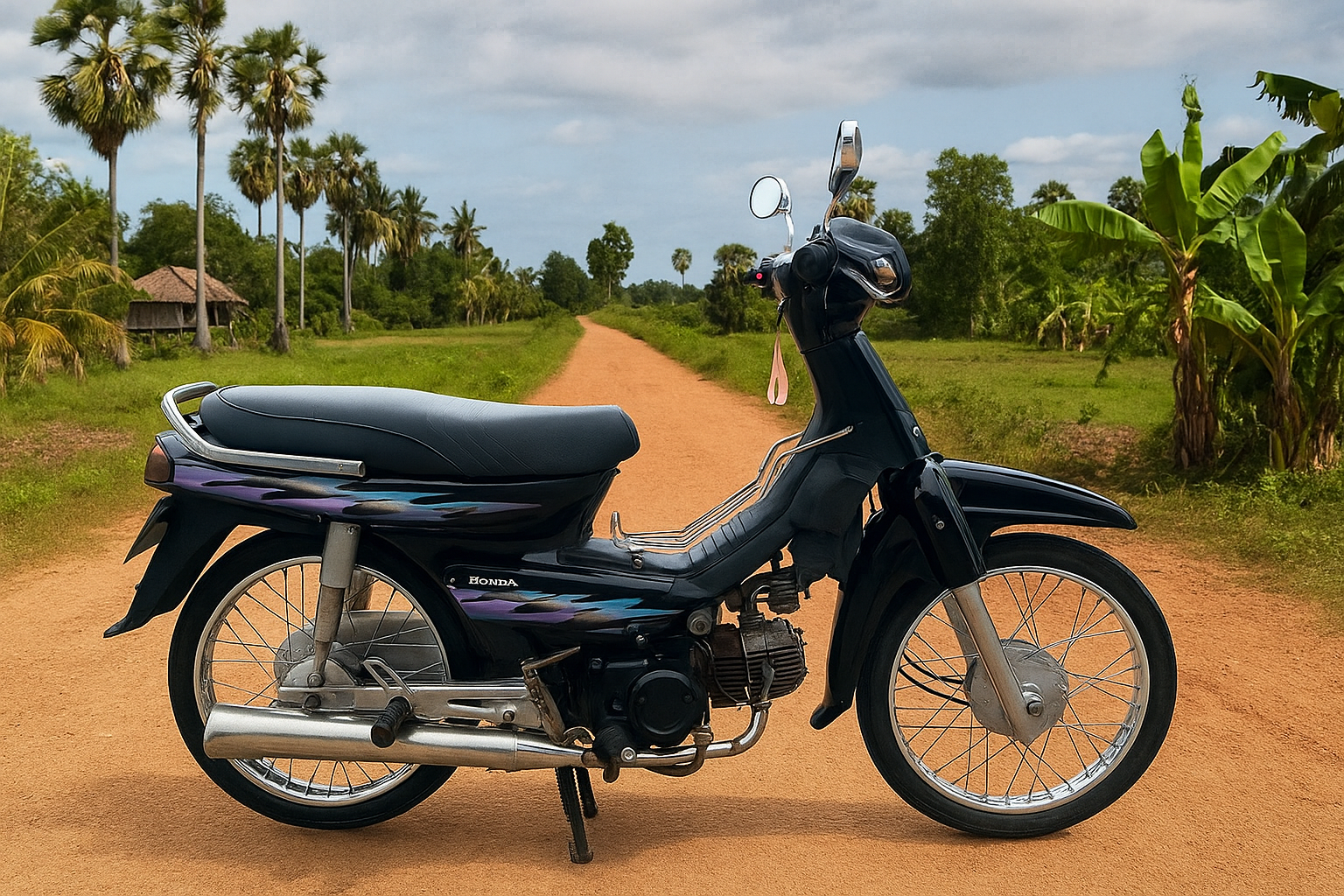 Honda Dream C100 (enhanced by AI)