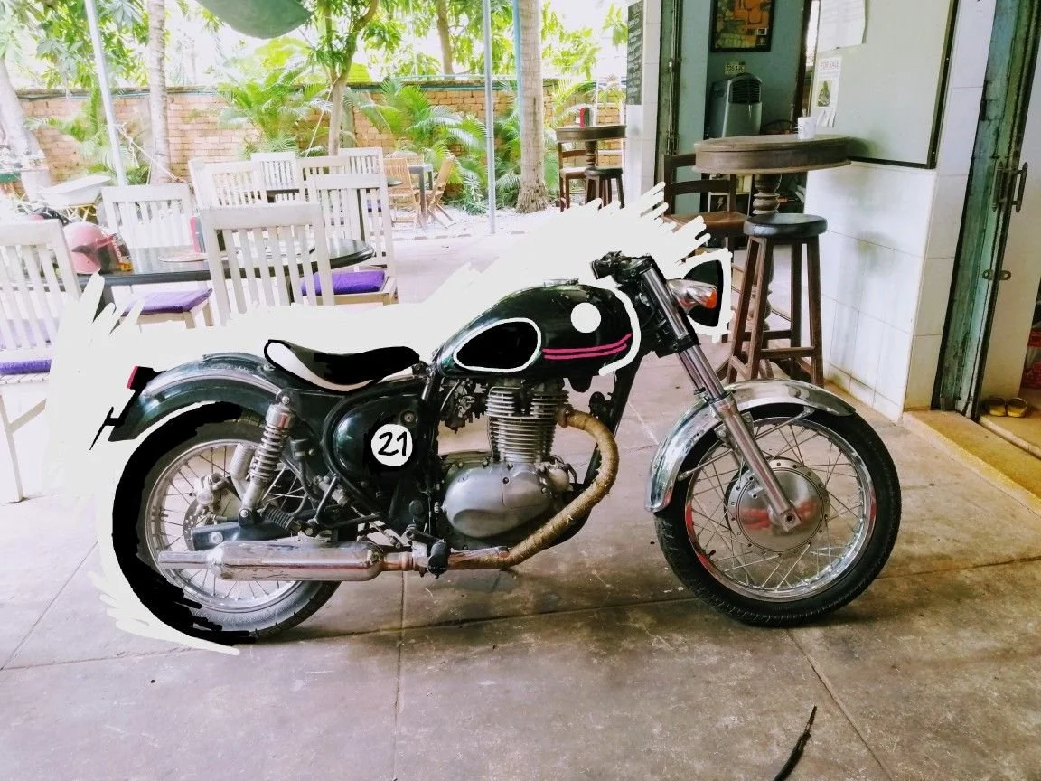 Kawasaki Estrella 250 Modified