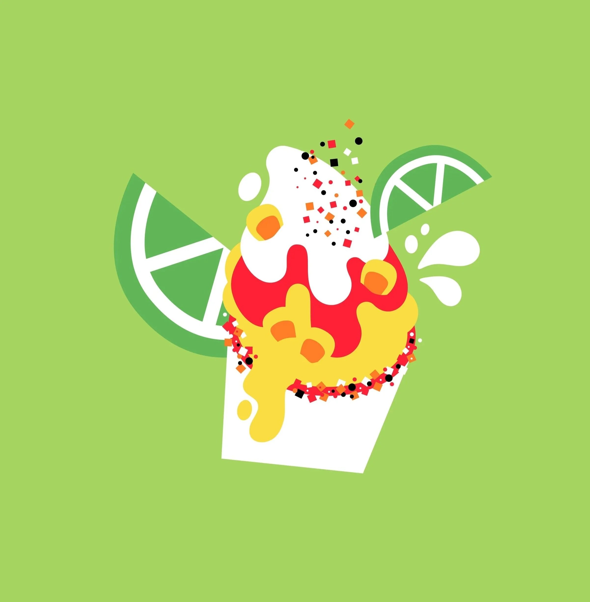 Elote illustration - Para los que le saben - Camelia - FNMNS