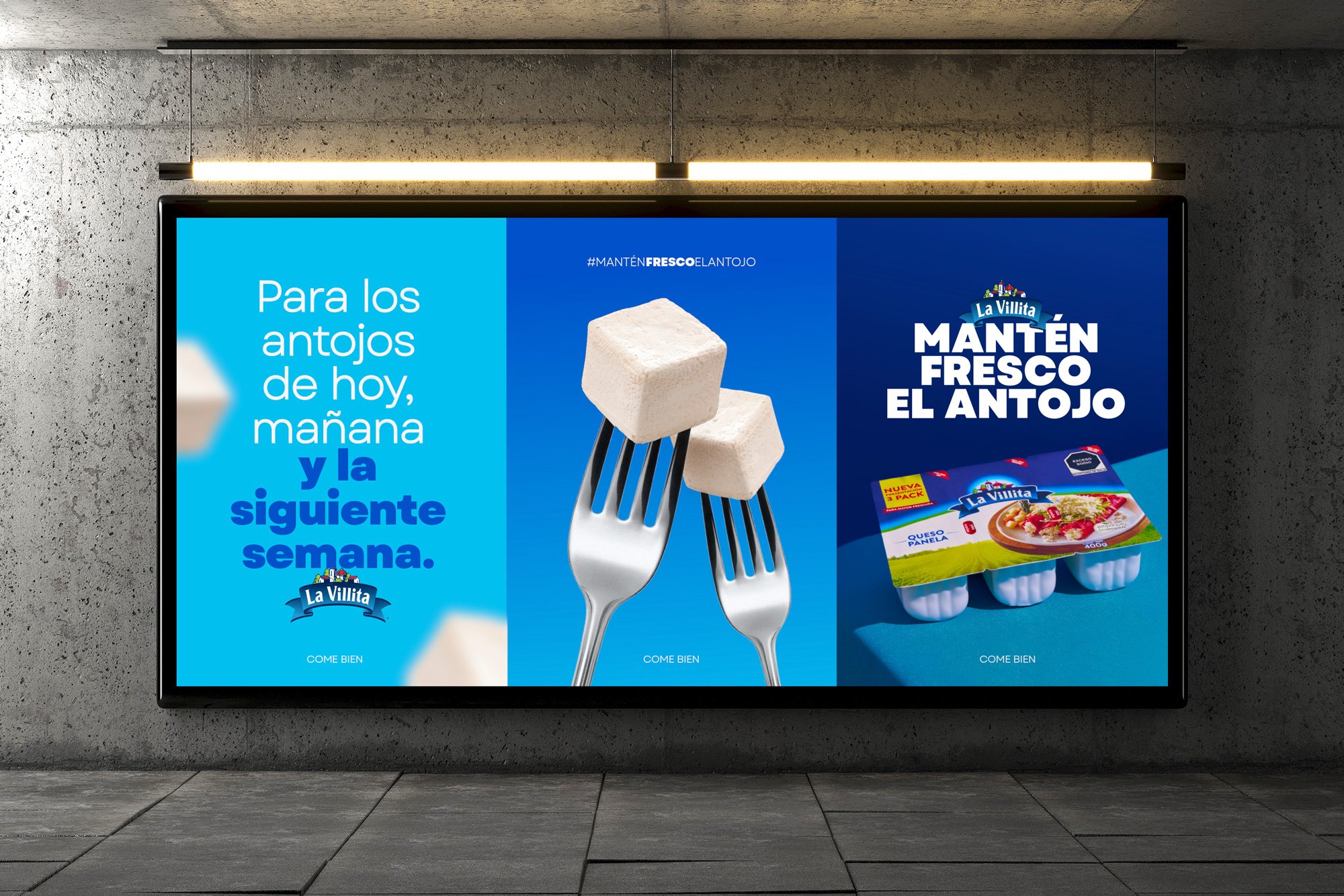 Valla metro - Mantén fresco el antojo -La Villita - FNMNS