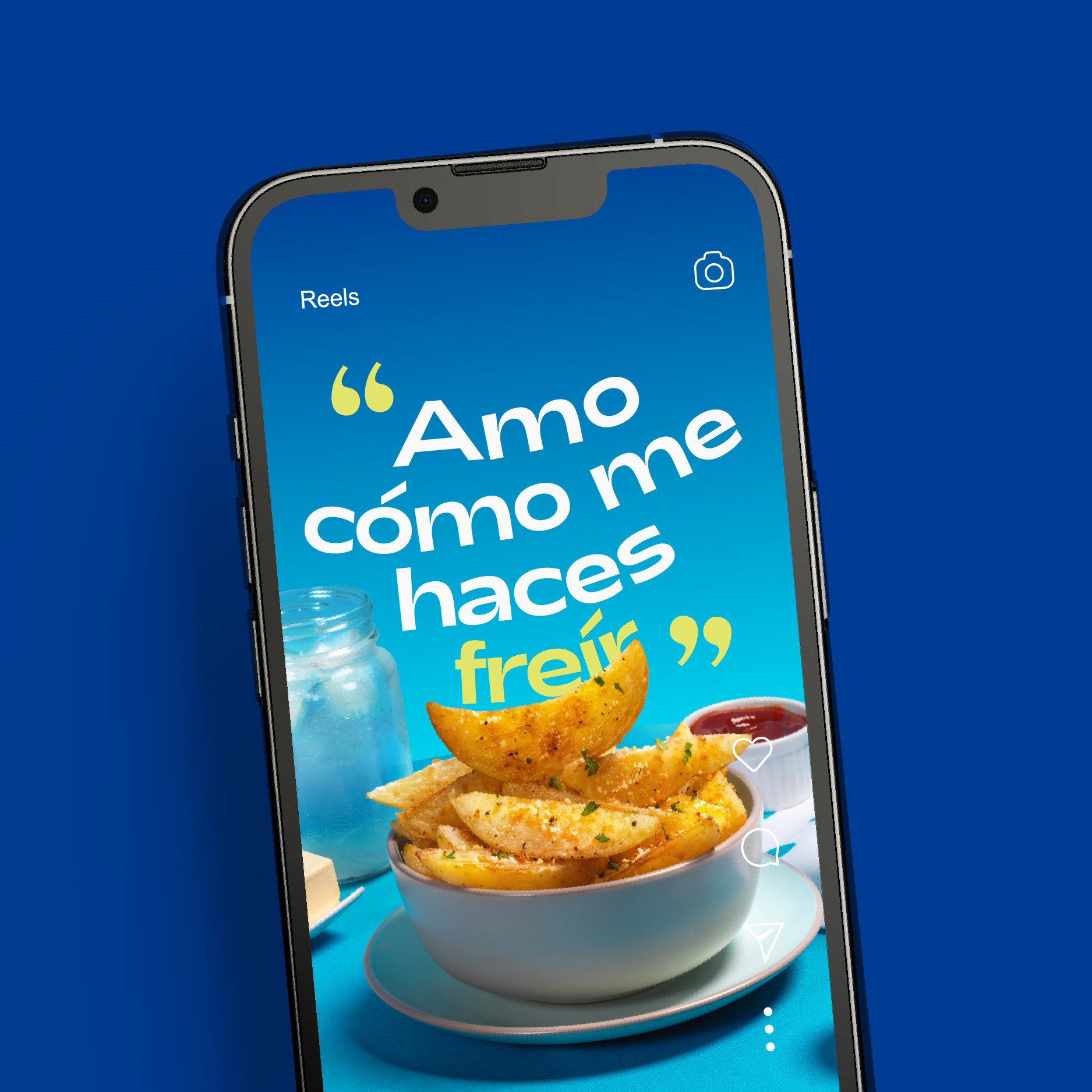 Papas fritas RRSS - Ponle Sazón - La Villita - FNMNS