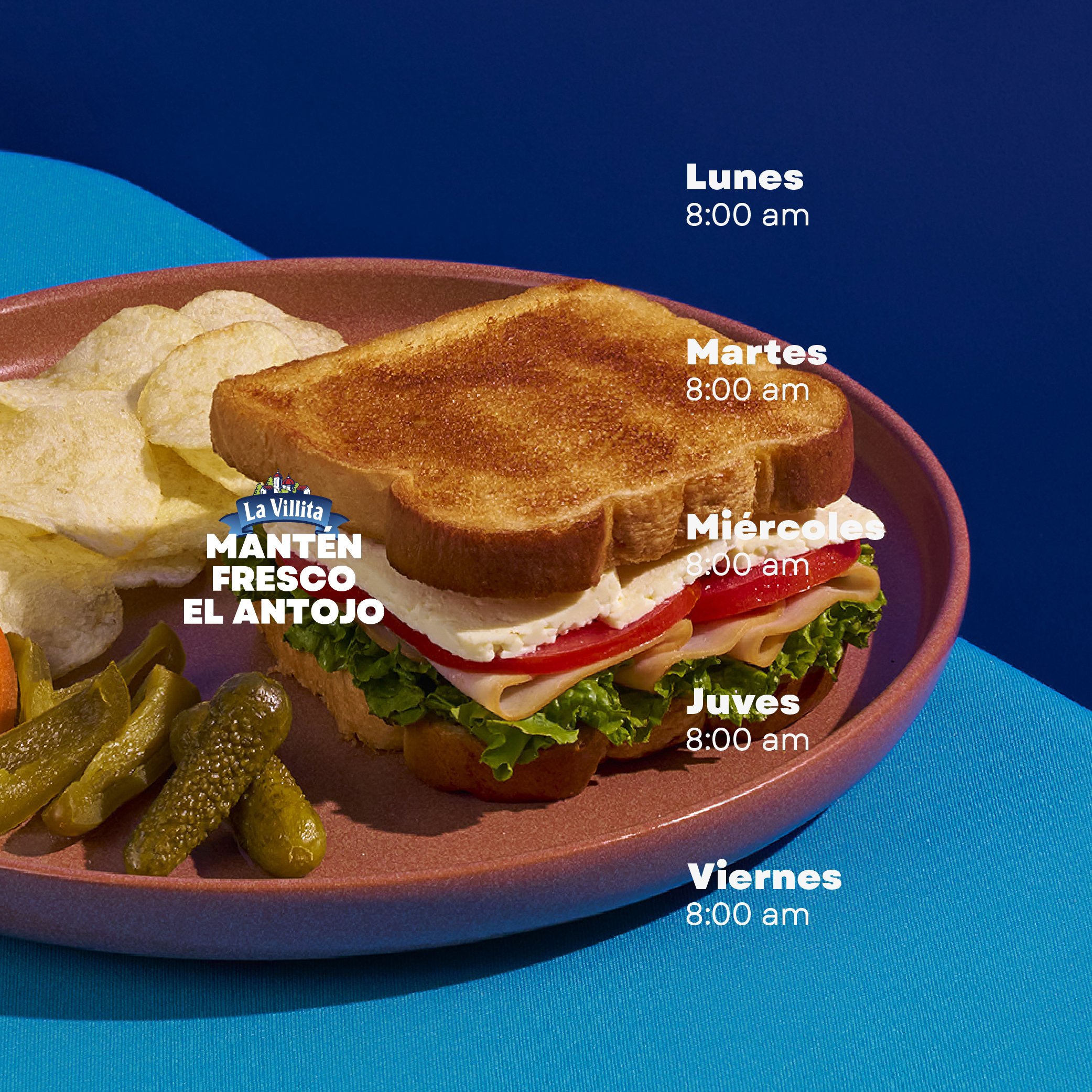 Sandwichito a cualquier hora - Mantén Fresco el Antojo - La villita - FNMNS
