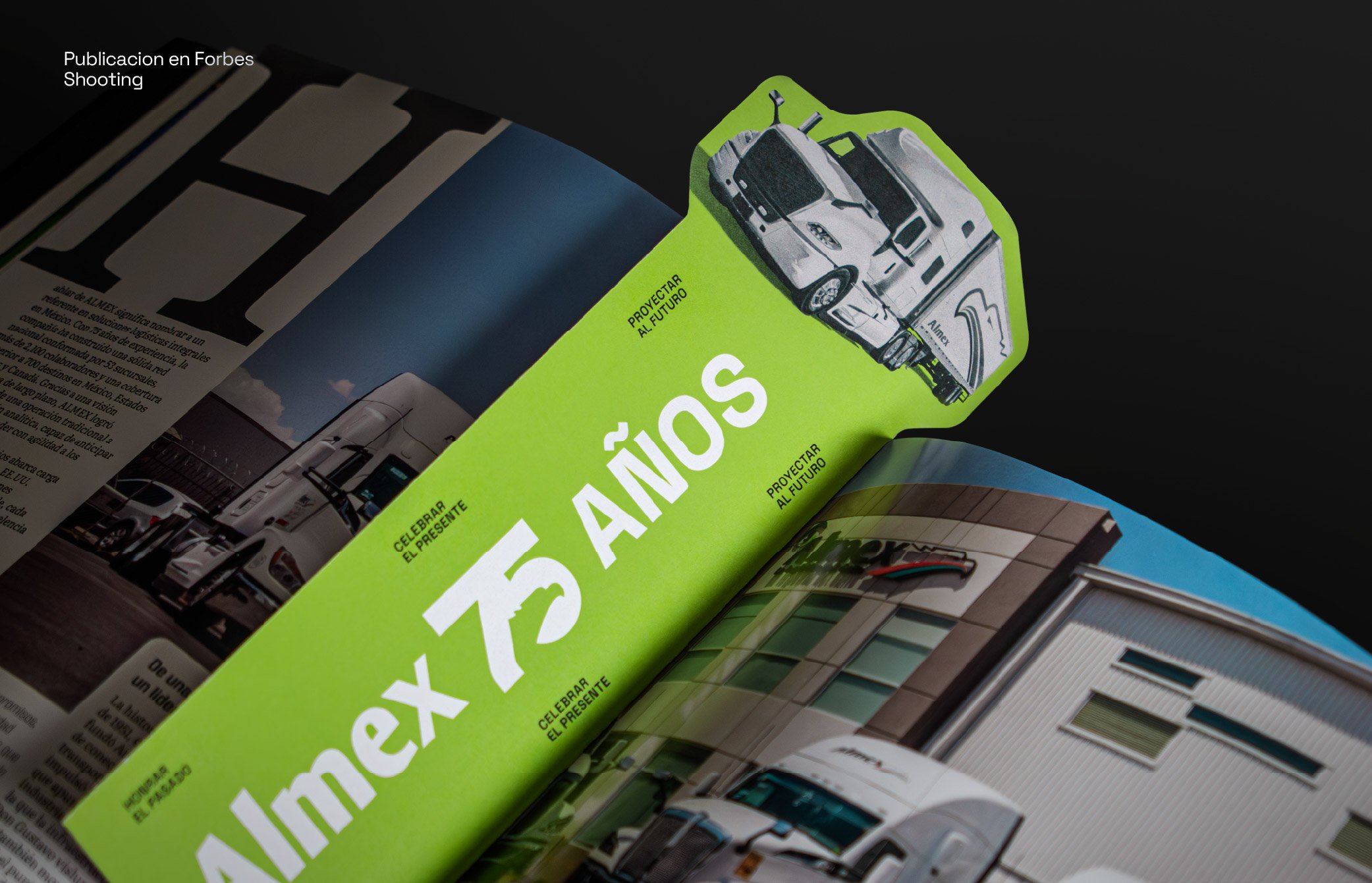 Bookmark Forbes - 75aniversario Almex - FNMNS