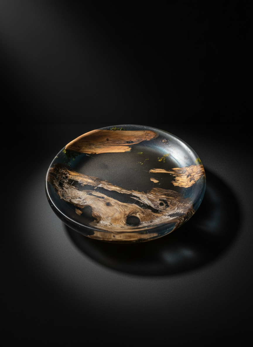 10" Driftwood and Resin Bowl