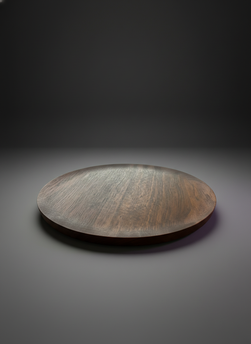 12" Black Walnut Platter