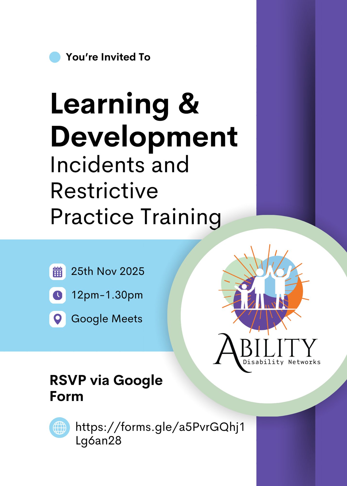 Incidents and Restrictive Practice Training