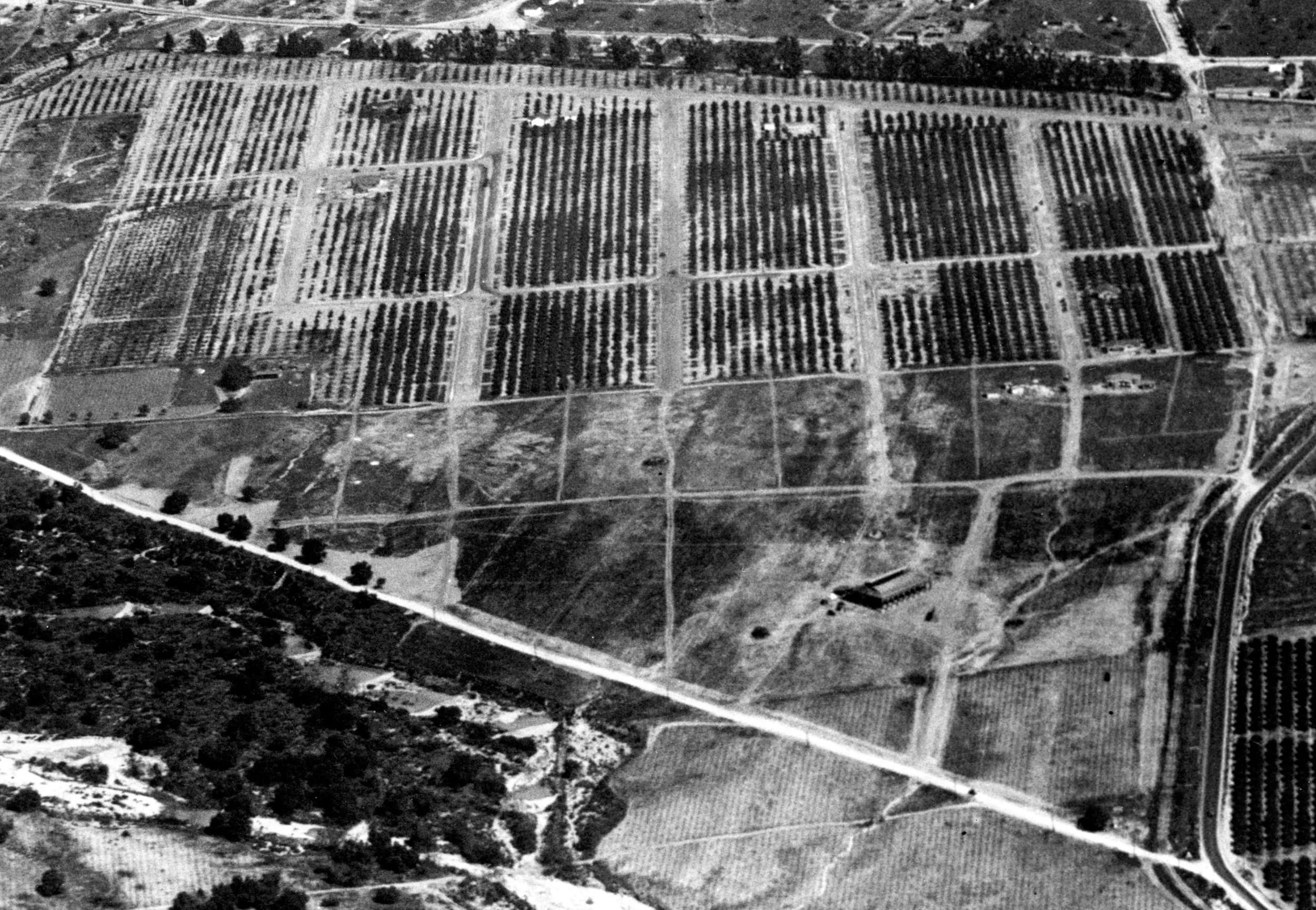 Before becoming the residential area it is today, the Sparr Heights area in Glendale, California was primarily orchards and vineyards owned by William Sparr. Sparr later subdivided the land into residential lots in the 1920s.