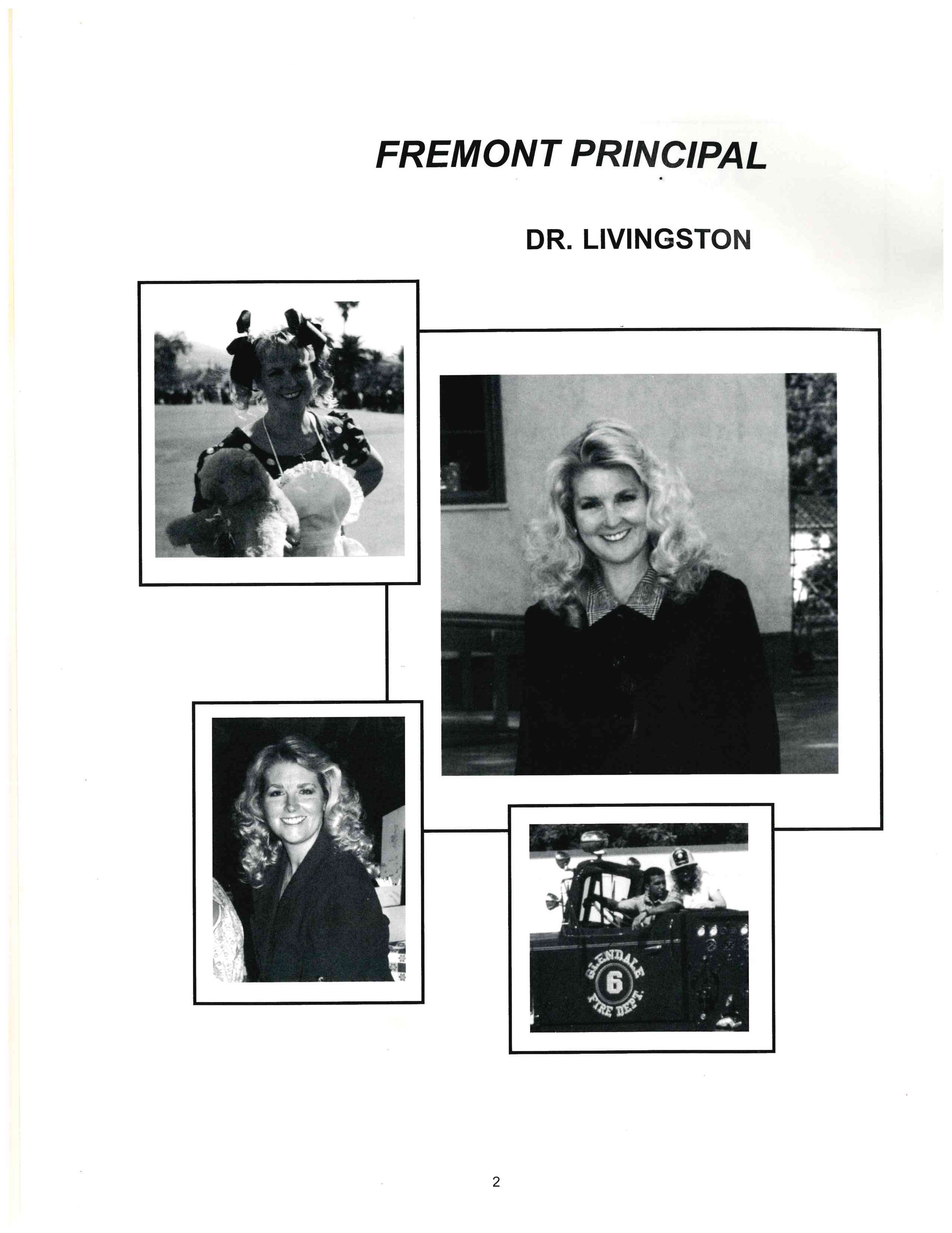 Fremont Elementary Yearbook, circa 1997-1998, courtesy of Tyler Longpre.
