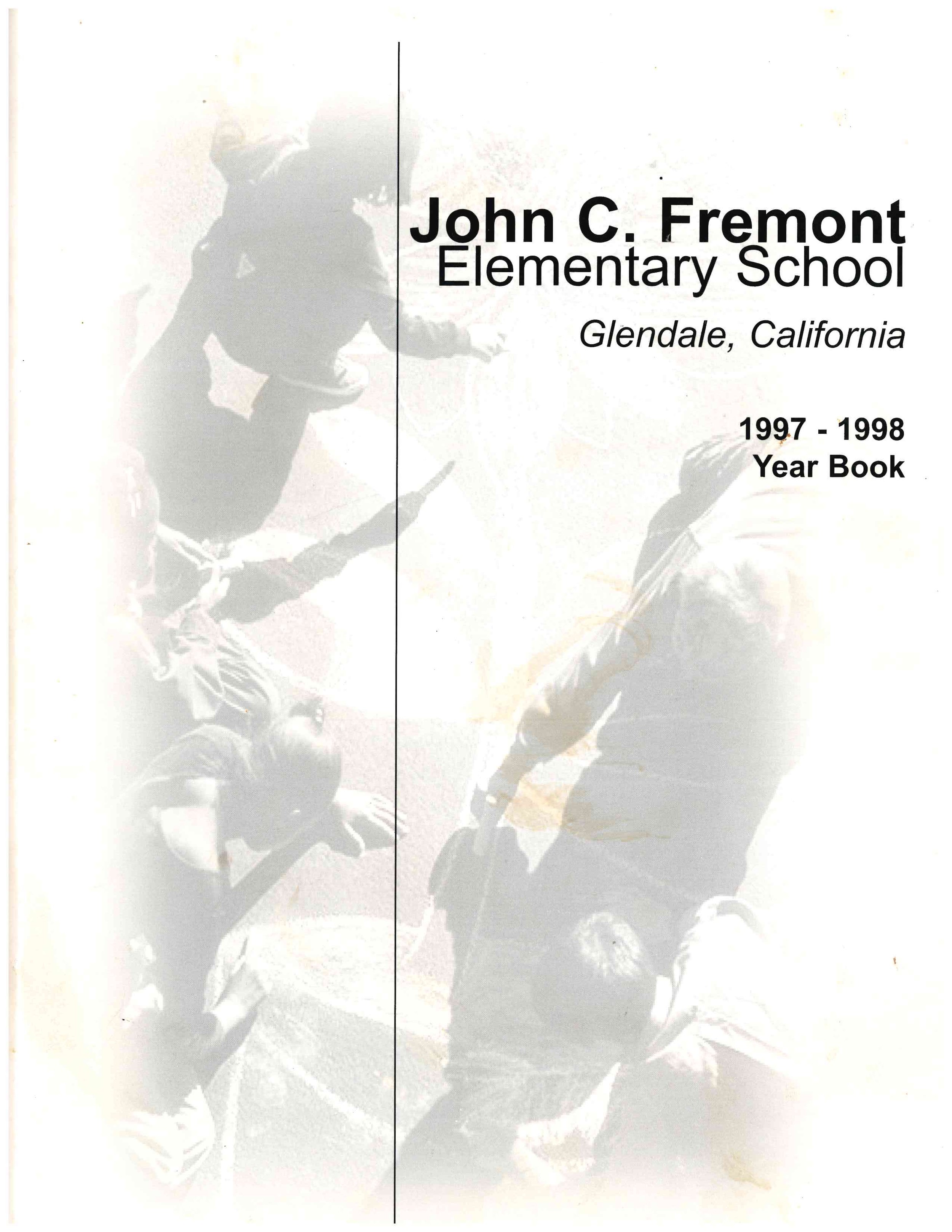 Fremont Elementary Yearbook, circa 1997-1998, courtesy of Tyler Longpre.