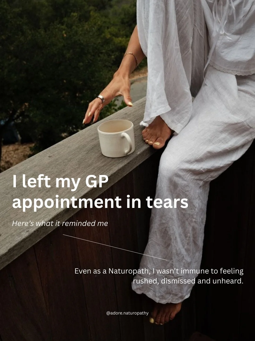 Have genuinely never felt more grateful to be a Naturopath, to hold space for people and support them along their health journeys 🤎

Only a week ago a client of mine was telling me she&rsquo;d left her GP appointment in tears, being made to feel lik