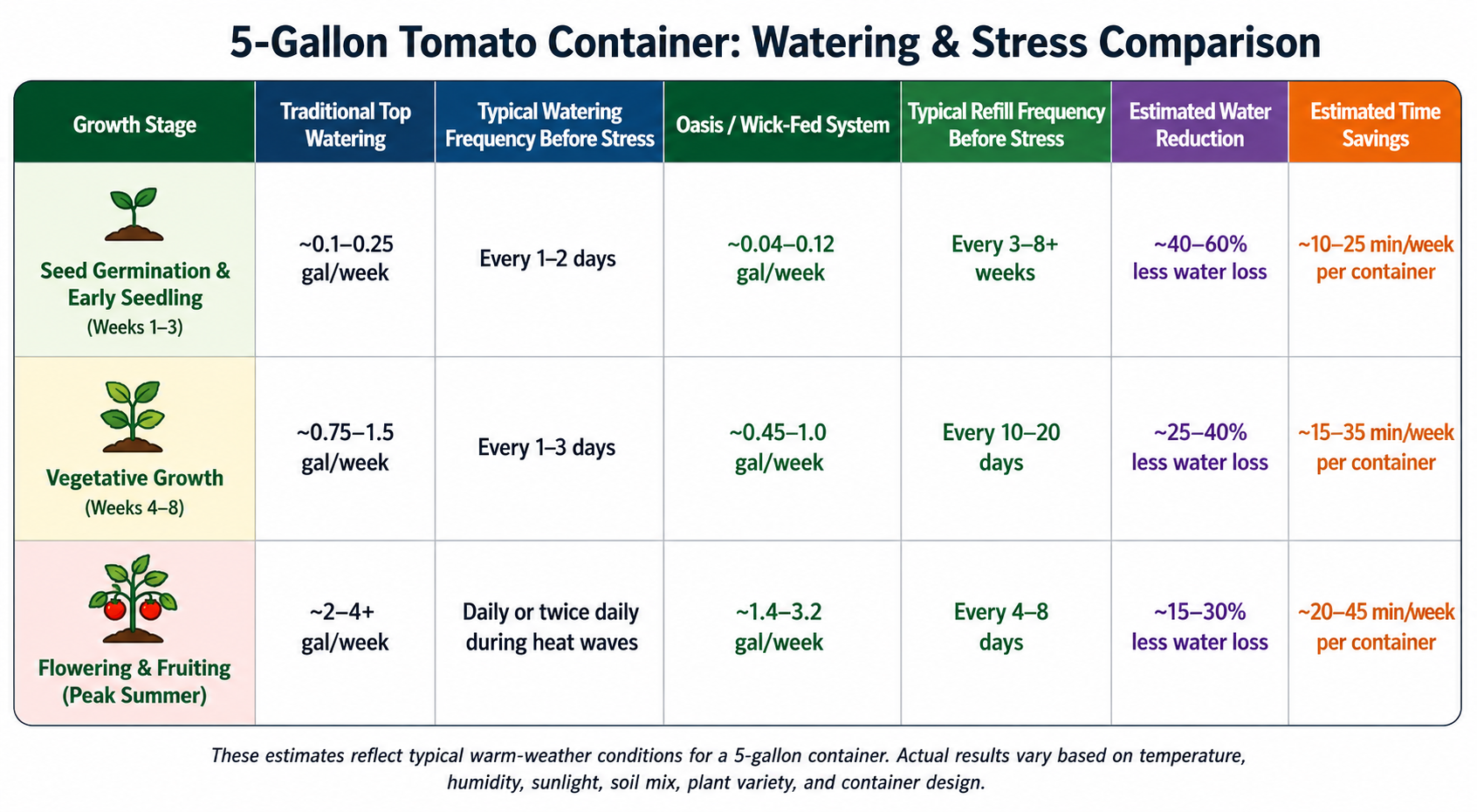 How Much Water Do Plants Actually Need? (And Why Self-Watering Containers Often Stay Moist Longer Than Expected)