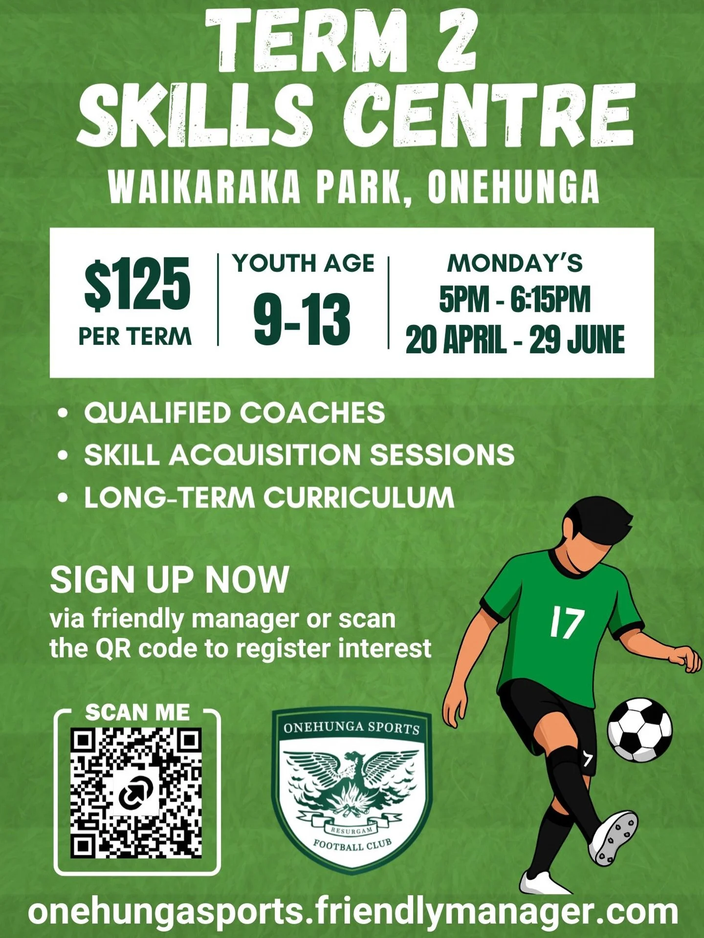 Mixed Skills Centre is BACK for Term 2!

If your kid is aged 9&ndash;13 and loves sport, this one&rsquo;s for them.

Onehunga Sports&rsquo; Mixed Skills Centre is a multi-sport programme built around real skill development &mdash; not just game day. 