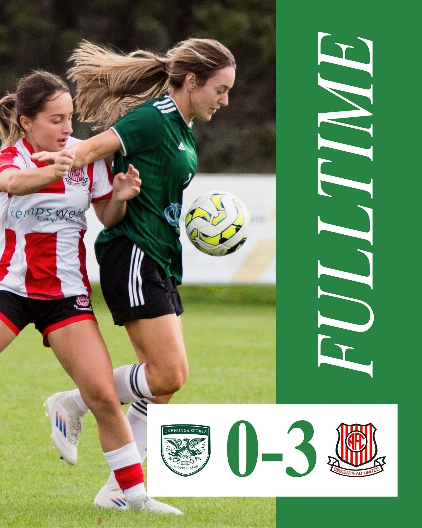 Tough result for our champs at home to Birkenhead today. 

We&rsquo;ll dust ourselves off for next weeks home game against Northern Rovers 💚🖤⚽️