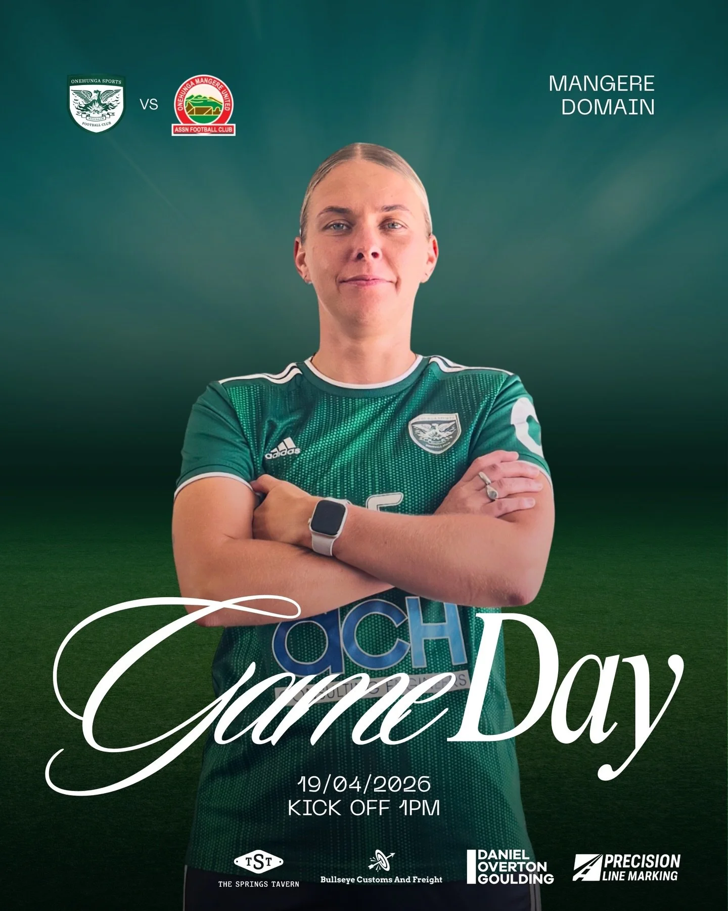 Our women&rsquo;s champs are on the road this weekend! 

After last weeks game was postponed due the cyclone passing over Auckland, our champs are busting to get back onto the field and secure 3 points again local rivals Onehunga Mangere. 

We can&rs