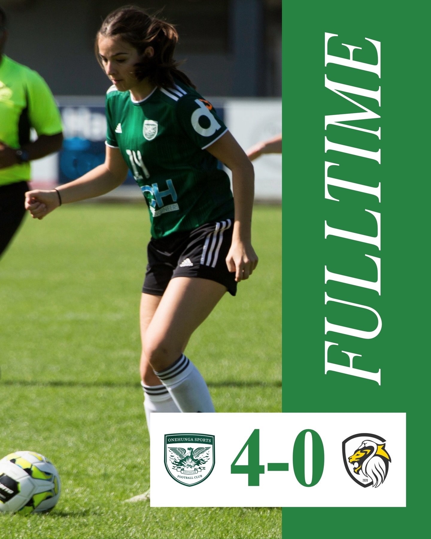 Full time score as our women&rsquo;s champs take all 3 points after an emphatic 4-0 win at home to Northern Rovers! 

Join us back at home against next week as we take on Uni-Mount Bohemian 💚🖤⚽️