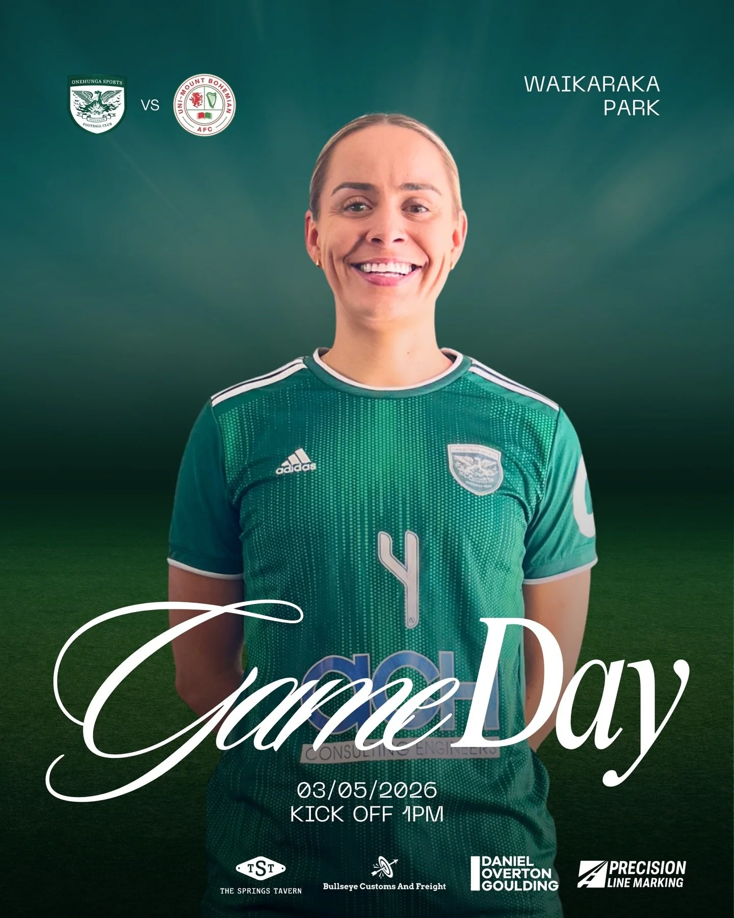 WOMEN&rsquo;S CHAMPS | NEXT MATCH 

Our champs are back at home again this Sunday at 1pm against Uni-Mount Bohemian. After a decisive 4-0 win against Northern Rovers last weekend, our champs are on the hunt for back to back home wins! 

Come down and
