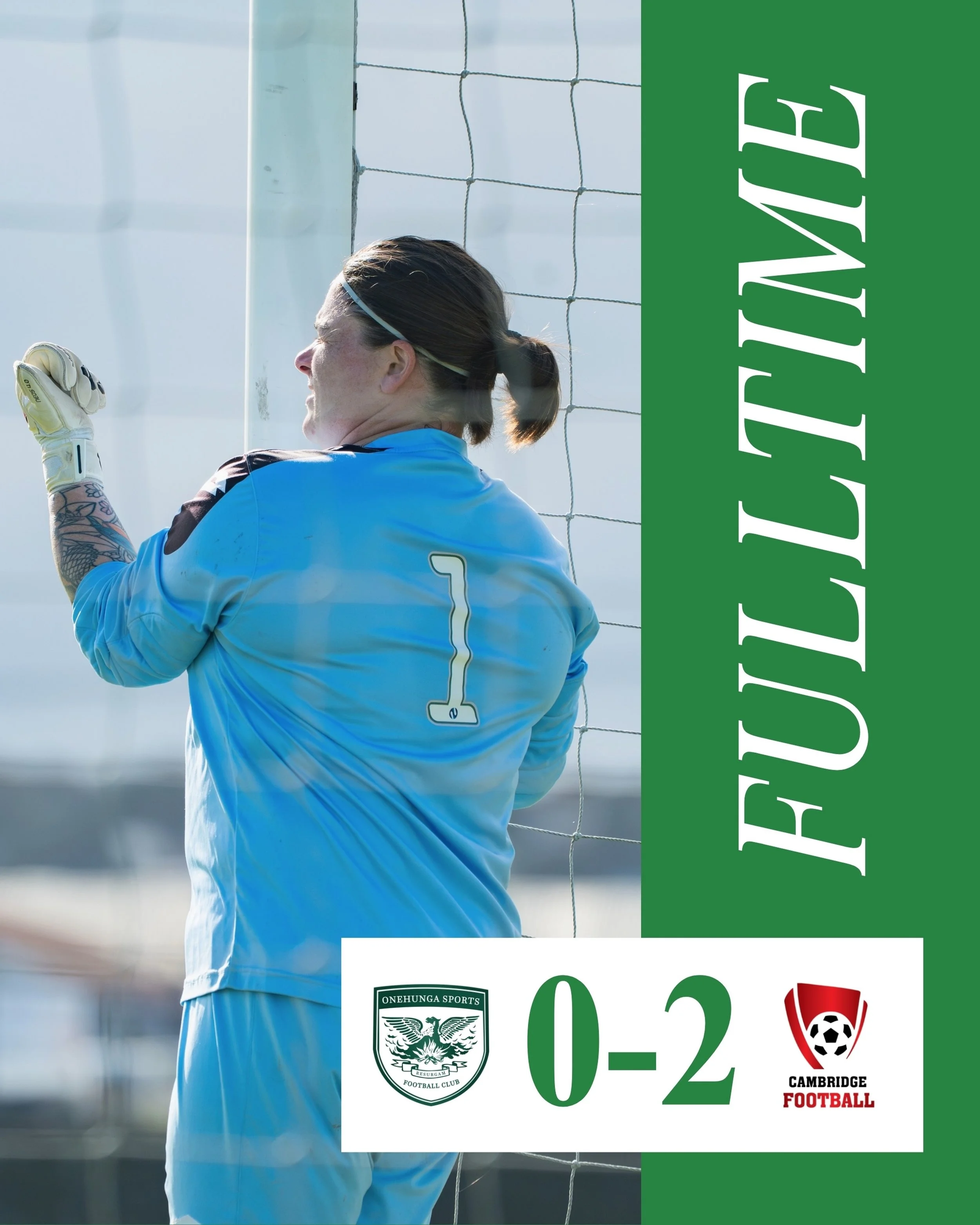 WOMEN&rsquo;S CHAMPS | FULL-TIME RESULT

A hard fought battle today against Cambridge, as our champs were unlucky to lose in the end. 

Fortunately, we get a chance at redemption next weekend as we play Cambridge again in the Kate Sheppard Cup 💚🖤⚽️