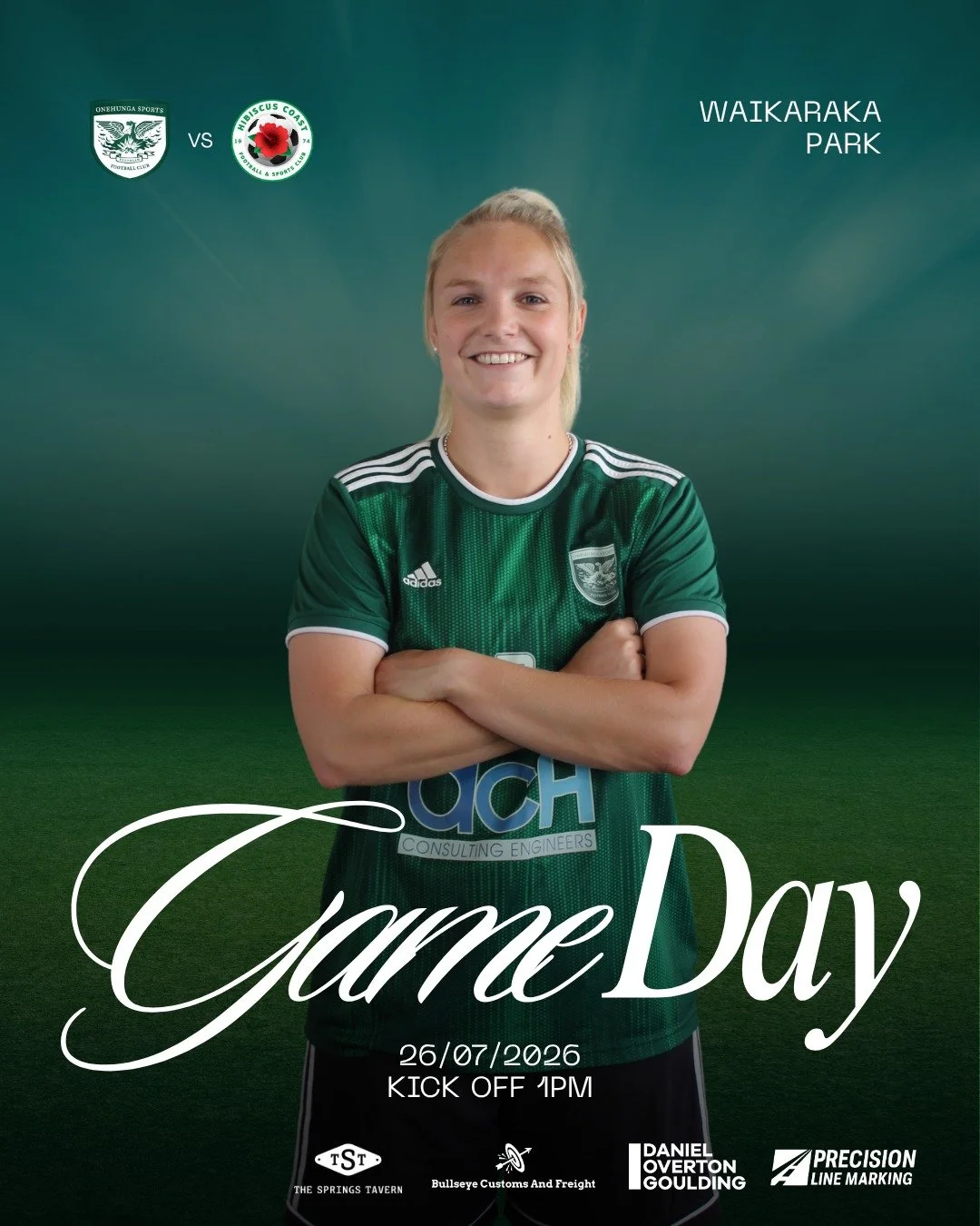 WOMEN&rsquo;S CHAMPS | NEXT MATCH

This Sunday we&rsquo;re hosting Hibiscus Coast, for the third and final game against them for the season. If you&rsquo;re around the fortress on Sunday, or looking for something to do come on down to Waikaraka for s